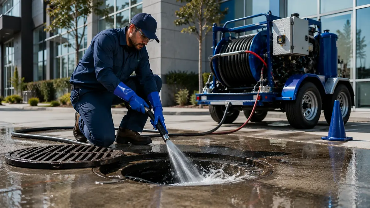 Commercial Hydro Jet Drain Cleaning in South El Monte