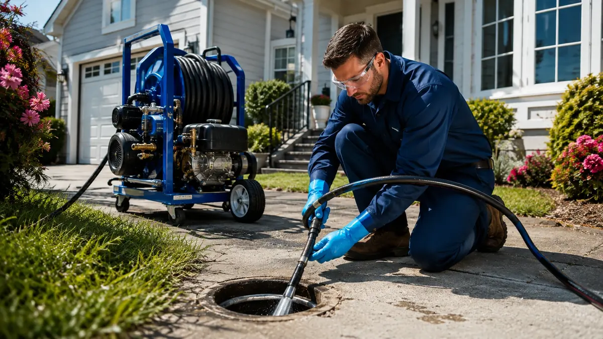 Residential Hydro Jet Drain Cleaning in South El Monte